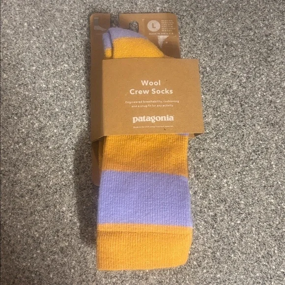 Patagonia Wool Crew Socks - Picture 1 of 2